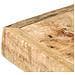 Tavolo Da Pranzo 180x90x76 Cm In Legno Massello Di Mango Grezzo - Foto miniatura 3