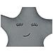 Cuscino Per Bambini A Stella 40 X 40 Cm Grigio Bhopal - Foto miniatura 6