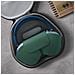 Custodia Airpods Max Multistrato Chiusura Magnetica Soft-touch Sottile Verde - Foto miniatura 3