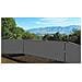 90x300cm Giardino Balcone Schermo Privacy Protection Hdpe 180 G M Protezione Uv Antivento Per Giardino Patio Piscina Con Fascette Antracite - Foto miniatura 3