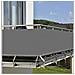 90x300cm Giardino Balcone Schermo Privacy Protection Hdpe 180 G M Protezione Uv Antivento Per Giardino Patio Piscina Con Fascette Antracite - Foto miniatura 1