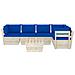 Set Divani da Giardino su Pallet 6 pz con Cuscini Legno Abete - Foto miniatura 2