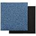 Quadrotte di Moquette 20 pz 5 m² 50x50 cm Blu - Foto miniatura 3