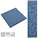 Quadrotte di Moquette 20 pz 5 m² 50x50 cm Blu - Foto miniatura 8