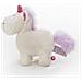 unicorn Theodor Unicorno Felpato, Poliestere Rosa, Bianco - Foto miniatura 3