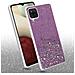 Custodia Compatibile Con Samsung Galaxy A12 / M12 In Viola Con Glitter - Coperchio Protettivo In Silicone Tpu Flessibile Con Glitter Scintillanti - Foto miniatura 2