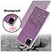 Custodia Compatibile Con Samsung Galaxy A12 / M12 In Viola Con Glitter - Coperchio Protettivo In Silicone Tpu Flessibile Con Glitter Scintillanti - Foto miniatura 5