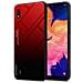 Custodia Compatibile Con Samsung Galaxy A10 / M10 In Rosso - Nero - Coperchio Protettivo Bicolore In Vetro Temperato E Silicone Tpu - Foto miniatura 1