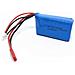 1 Pezzo Batteria Lipo Ricaricabile (7.4v 1100mah) Per Drone Auto A949 A959 A969 A979 V912 V913 V262 L959 T23 T55 F45 - Foto miniatura 1