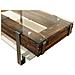 Tavolino Da Salotto Ll (120 X 60 Cm H= 50 Cm, Naturale) Lemberg Loft Vintage - Foto miniatura 3