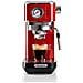 Macchina da Caffè Espresso Slim Moderna Pressione 15 Bar Potenza 1300 Watt Capacità 1,1 Litri Dispositivo Maxi-Cappuccino Colore Rosso - Foto miniatura 2