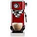 Macchina da Caffè Espresso Slim Moderna Pressione 15 Bar Potenza 1300 Watt Capacità 1,1 Litri Dispositivo Maxi-Cappuccino Colore Rosso - Foto miniatura 4