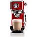 Macchina da Caffè Espresso Slim Moderna Pressione 15 Bar Potenza 1300 Watt Capacità 1,1 Litri Dispositivo Maxi-Cappuccino Colore Rosso - Foto miniatura 5