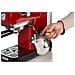 Macchina da Caffè Espresso Slim Moderna Pressione 15 Bar Potenza 1300 Watt Capacità 1,1 Litri Dispositivo Maxi-Cappuccino Colore Rosso - Foto miniatura 6