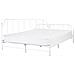 Letto Metallo Mauressac 160 X 200 Cm Bianco - Foto miniatura 5