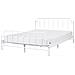 Letto Metallo Mauressac 160 X 200 Cm Bianco - Foto miniatura 7