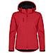 Classic Softshell Hoody Lady Rosso Xs - Foto miniatura 1