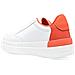 Feminine Sneaker With Pop Sneakers Pelle Scarpe Donna Bianco Eu 36, Fw0fw06896 0k9 - Foto miniatura 3