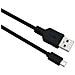 Cavo Di Collegamento, Usb 2.0 A Maschio /micro-b Maschio, 3,0 M, Nero - Foto miniatura 1