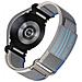 Cinturino In Nylon Intrecciato Per Samsung Watch 4/5/6/7/fe Blue + Grey M - Foto miniatura 2
