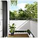 Paravento Da Balcone Bianco 75x800 Cm 100% Poliestere Oxford - Foto miniatura 1