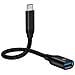ABBY18B adattatore per inversione del genere dei cavi USB-C USB-A Nero - Foto miniatura 4