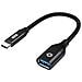 ABBY18B adattatore per inversione del genere dei cavi USB-C USB-A Nero - Foto miniatura 1