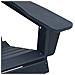 Set di Lounge da Giardino  3 Pezzi Blu Navi HDPE, Sedia Adirondack  con Poggiapiedi Blu Navi HDPE, Tavolino Laterale  Blu Navi 38x38x46 cm HDPE - Foto miniatura 9