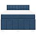 Giroletto a Molle con Materasso Blu 140x190 cm in Tessuto - Foto miniatura 4
