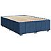 Giroletto a Molle con Materasso Blu 140x190 cm in Tessuto - Foto miniatura 8