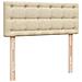 Giroletto a Molle con Materasso Crema 120x190 cm in Tessuto - Foto miniatura 7
