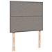 Giroletto a Molle con Materasso Tortora 120x190 cm in Tessuto - Foto miniatura 7