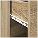 Mobile da Stoccaggio in Rovere Sonoma Rovere Sonoma MDF Medio - Foto miniatura 8