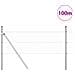 Recinzione Esagonale  0.8x100 m Acciaio Zincato, Paletti per Recinzione  13 pcs Ø32 mm 120 cm Acciaio Zincato - Foto miniatura 3