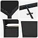 Set da Pranzo per Giardino con cuscino 7 pcs Nero Poly Rattan - Foto miniatura 9