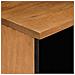 Comodino Marrone chiaro 40 x 33 x 46 cm legno massello di mango - Foto miniatura 7