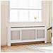 Copertura per radiatori 2 pcs Bianco (142-205) x 20.5 x 81.5 cm - Foto miniatura 2