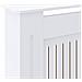 Copertura per radiatori 2 pcs Bianco (142-205) x 20.5 x 81.5 cm - Foto miniatura 8