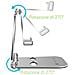 I-SMART-STAND6 supporto per personal communication Supporto passivo Telefono cellulare /smartphone Argento - Foto miniatura 7