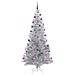 Albero di Natale con 300 LED con supporto Argento 210 cm PET - Foto miniatura 4