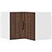 Pensile cucina Rovere Marrone 57 x 57 x 40 cm Legno multistrato - Foto miniatura 1