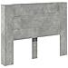 Testiera Grigio cemento 140 x 16,5 x 103,5 cm Legno multistrato - Foto miniatura 1