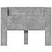 Testiera Grigio cemento 140 x 16,5 x 103,5 cm Legno multistrato - Foto miniatura 5