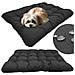 100x70 cm PRESTIGE Cuccia per cani impermeabile personalizzabile nera - Foto miniatura 1