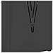 Supporto per Ombrellone Nero 15.5 x 15.5 x 49 cm Metallo - Foto miniatura 6