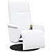 Poltrona reclinabile con massaggio Bianco 71 x 90 x 105 cm - Foto miniatura 4