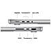MacBook Pro 14" M5 chip 10-core CPU 10-core GPU, 32GB, 1TB SSD - Argento - Foto miniatura 7