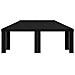 Gazebo da giardino 6 x 3 m Nero Poliestere e Acciaio 190 - Foto miniatura 3