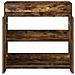 Mobiletto da Bagno Sotto Lavabo Rovere Fumo 78,5 x 37,5 x 81 cm - Foto miniatura 3