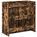 Mobiletto da Bagno Sotto Lavabo Rovere Fumo 78,5 x 37,5 x 81 cm - Foto miniatura 4